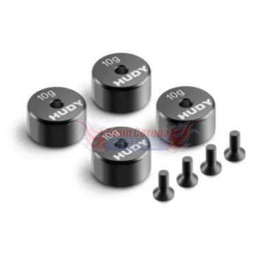 HUDY 293084 PRECISION BALANCING CHASSIS WEIGHT 10g (4)